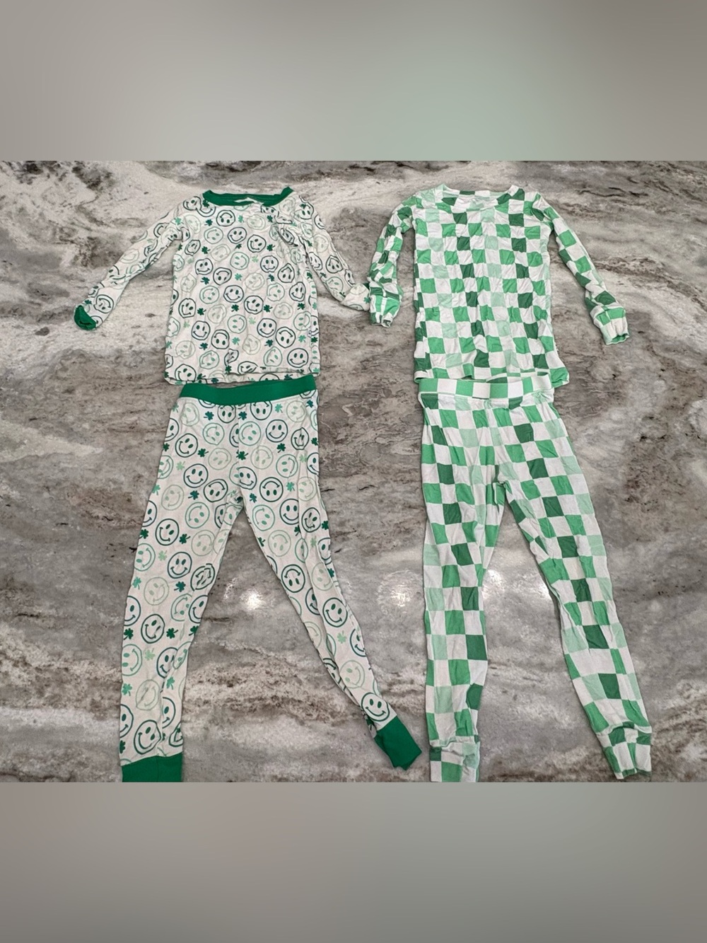 Dream Big Little Co. Bamboo St. Patrick’s Day Pajama Bundle 18-24m Cozy Soft